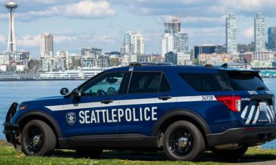 A violent disturbance inside a downtown Seattle hospital ended with a 29-year-old man in custody after police say he damaged an emergency treatment room, started a fire, and assaulted medical staff.
