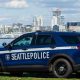 A violent disturbance inside a downtown Seattle hospital ended with a 29-year-old man in custody after police say he damaged an emergency treatment room, started a fire, and assaulted medical staff.